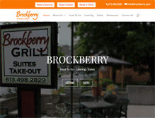 Tablet Screenshot of brockberry.com